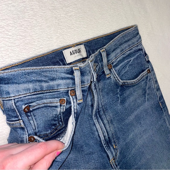 Women’s AGOLDE High Rise Skinny Jeans size 25 - Picture 5 of 9